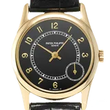 パテックフィリップ カラトラバ 5000G ブラック イエローゴールド 33mm