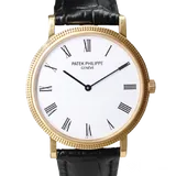 パテックフィリップ カラトラバ 5120J-001 ホワイト イエローゴールド 35mm