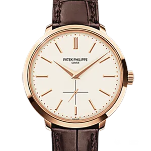 【2022年03月】パテックフィリップ カラトラバ 5123R-001 ピンクゴールド 38mm シルバー 中古品