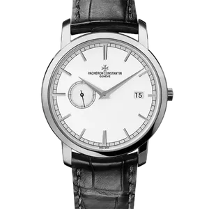 【2022年06月】ヴァシュロンコンスタンタン トラディショナル 87172_000G-9301 ホワイトゴールド 38mm シルバー 中古品