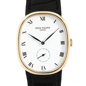 【2024年02月】パテックフィリップ ゴールデンエリプス 3948J イエローゴールド 32mm×27mm	 ホワイト 中古美品