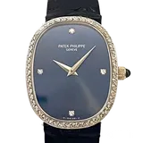 パテックフィリップ ゴールデンエリプス 4382 ブルー ホワイトゴールド 28.3mmx23mm	