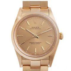 ロレックス オイスターパーペチュアル 14208M シャンパン 新品