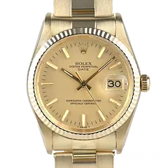 ロレックス オイスターパーペチュアル 15038 ゴールド 新品