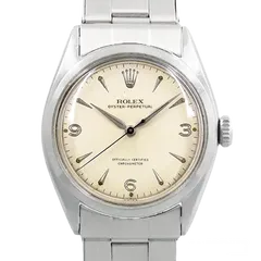 ロレックス オイスターパーペチュアル 6084 ホワイト 新品