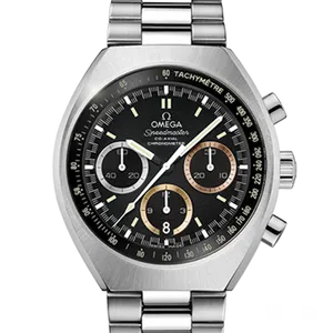 【2022年05月】オメガ スピードマスター 522.10.43.50.01.001 ステンレススチール 42.4mm×46.2mm ブラック 中古品