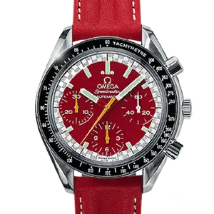 【2022年09月】オメガ スピードマスター 3810.61.41 ステンレススチール 39mm レッ﻿ド 中古品
