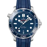 オメガ シーマスター 210.32.42.20.03.001 ブル﻿ー ステンレススチール 42mm