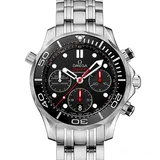 オメガ シーマスター 212.30.44.50.01.001 ブラック ステンレススチール 44mm