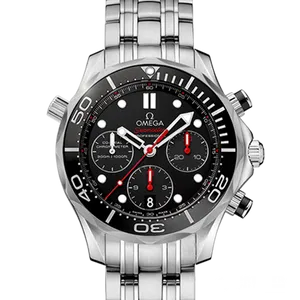 【2024年06月】オメガ シーマスター 212.30.44.50.01.001 ステンレススチール 44mm ブラック 中古品