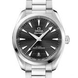 オメガ シーマスター 220.10.38.20.01.001 ブラック ステンレススチール 38mm