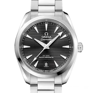 【2024年10月】オメガ シーマスター 220.10.38.20.01.001 ステンレススチール 38mm ブラック 中古品