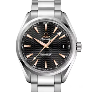 【2023年02月】オメガ シーマスター 231.10.42.21.01.006 ステンレススチール 41.5 m﻿m ブラック 中古品