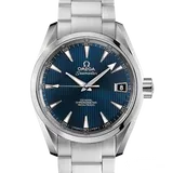 オメガ シーマスター 231.10.39.21.03.001 ブル﻿ー ステンレススチール 38.5mm