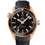 オメガ シーマスター 232.63.46.21.01.001 ブラック レッドゴールド 45.5mm