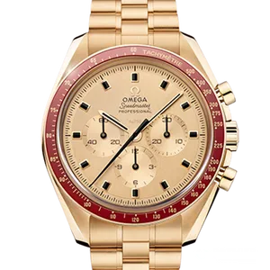 【2023年05月】オメガ スピードマスター 310.60.42.50.99.001 イエローゴールド 42mm イエロー 中古品