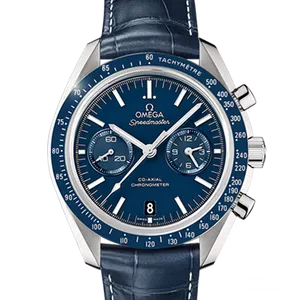 【2023年05月】オメガ スピードマスター 311.93.44.51.03.001 チタン 44.25mm ブル﻿ー 中古品