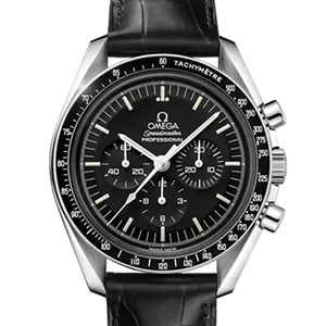 【2025年12月】オメガ スピードマスター 311.33.42.30.01.001 ステンレススチール 42mm ブラック 中古美品