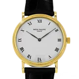 パテックフィリップ カラトラバ 3992 ホワイト イエローゴールド 32mm