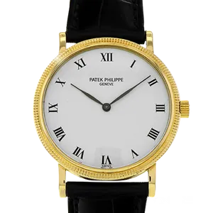 【2025年12月】パテックフィリップ カラトラバ 3992 イエローゴールド 32mm ホワイト 中古品