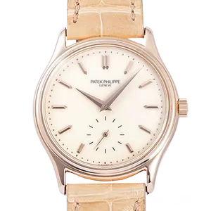 【2022年04月】パテックフィリップ カラトラバ 3923R ローズゴールド 32mm アイボリー 中古品