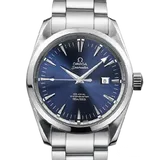 オメガ シーマスター 2504.80.00 ブル﻿ー ステンレススチール 36.2mm