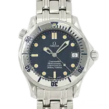 オメガ シーマスター 2552.80 ブル﻿ー ステンレススチール 36mm