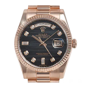 【2022年02月】ロレックス デイデイト 118235FA エバーローズゴールド 36mm フェライト 中古品