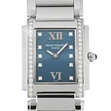 パテックフィリップ トゥエンティーフォー 4910/10A-012 ブルー ステンレススチール 30mm×25mm	