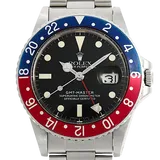 ロレックス GMTマスター 16750 ブラック ステンレススチール 40mm