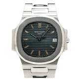 パテックフィリップ ノーチラス 3800/001 ブルー ステンレススチール 37mm