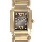 パテックフィリップ トゥエンティーフォー 4907/1J-011 ブラウン イエローゴールド	 26.3mm×22.0mm	