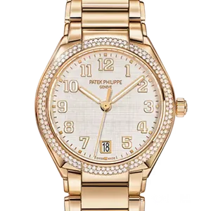 【2022年04月】パテックフィリップ トゥエンティーフォー 7300_1200R-010 ローズゴールド 36mm シルバー 未使用品