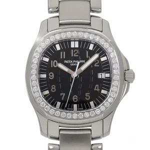 【2023年02月】パテックフィリップ アクアノートルーチェ 5087_1A-001 ステンレススチール 36mm ブラック 中古品