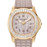 パテックフィリップ アクアノート 5072R/001 ベージュ・マザーオブパール	 ローズゴールド 35.6mm