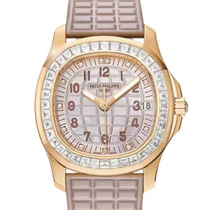 【2022年03月】パテックフィリップ アクアノート5072R/001 5072R_001 ローズゴールド 35.6mm ベージュ・マザーオブパール	 未使用品