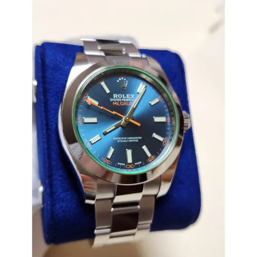 116400GV  ステンレススチール ブルー