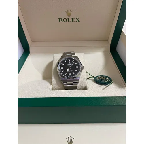 124270 ブラック ステンレススチール オイスターブレス