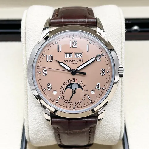 5320G-001 ホワイトゴールド ローズゴールドめっきのオパーリン 40mm
