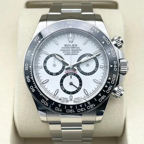 126500LN ホワイト ステンレススチール 40mm