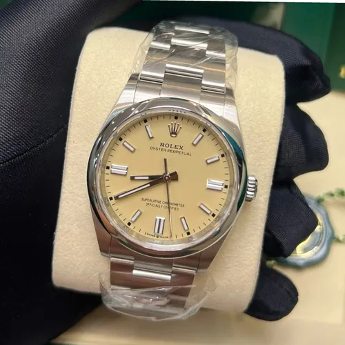 126000 ベージュ 36mm オイスターブレスレット