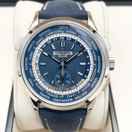 ⑥ テクノス    クロノグラフ   ブルー  極美品 価格交渉可 TECHNOS（時計） TECHNOS テクノス MEN'S 紳士 Chronograph