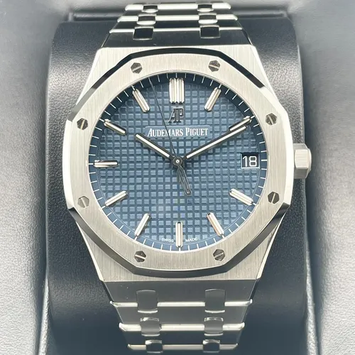 オートマティック 15500ST.OO.1220ST.01 ブルー ステンレススチール