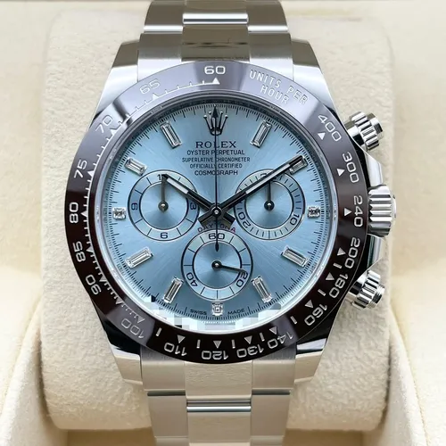 プラチナ アイスブルー11Pダイヤ 116506A