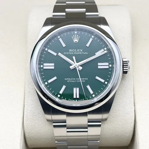 134300 グリーン オイスターブレスレット 