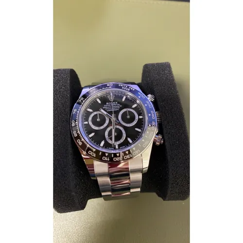 126500LN ブラック ステンレススチール オイスターブレス