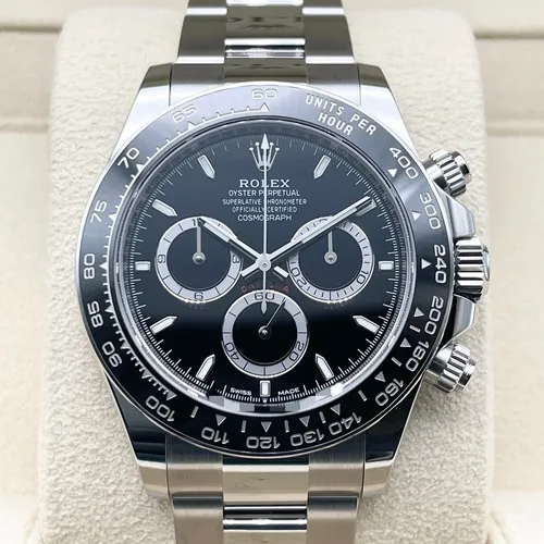 126500LN ブラック ステンレススチール オイスターブレス