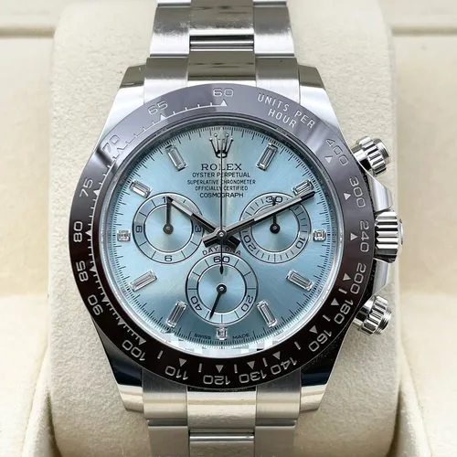 プラチナ アイスブルー11Pダイヤ 116506A