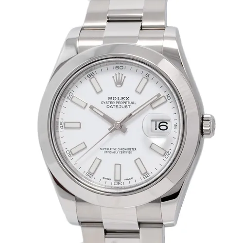 116300 ホワイト オイスターブレスレット 41mm