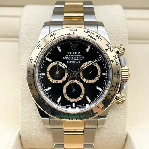 126503 ブラック ステンレススチール+イエローゴールド 